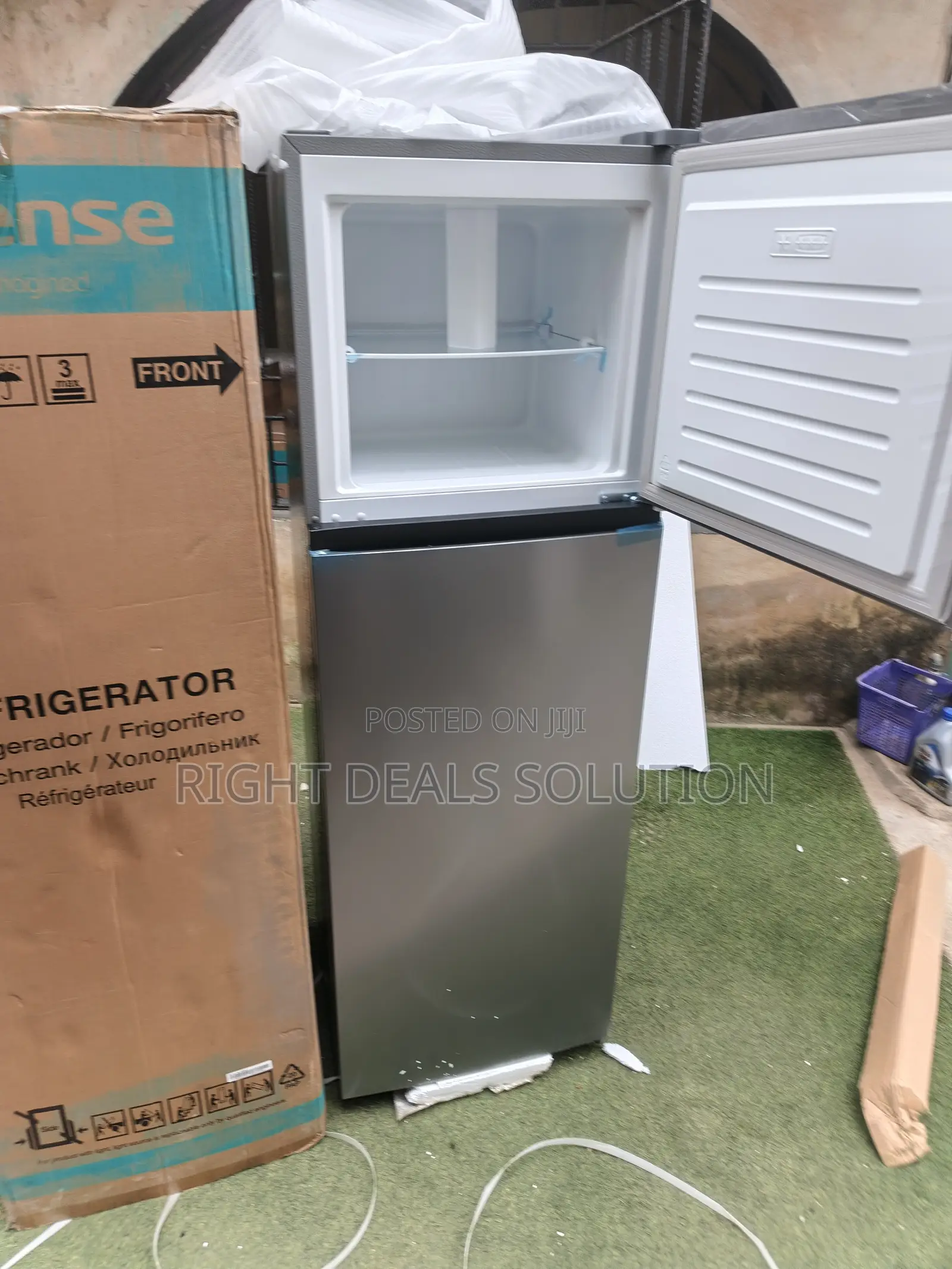Hisense 295L Double Door Fridge