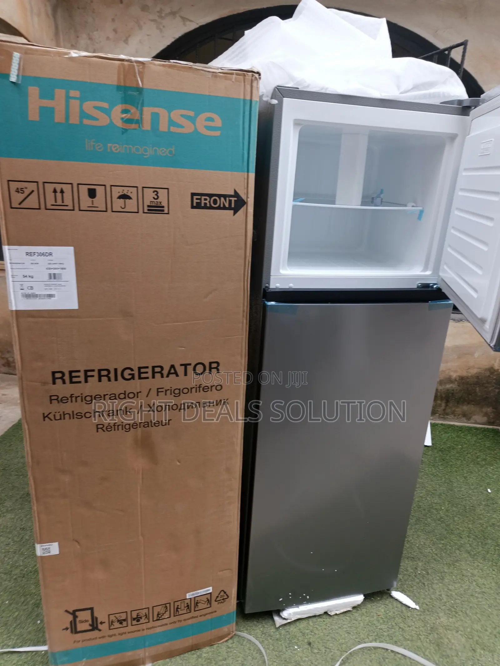Brand New Hisense 306DR Refrigerator
