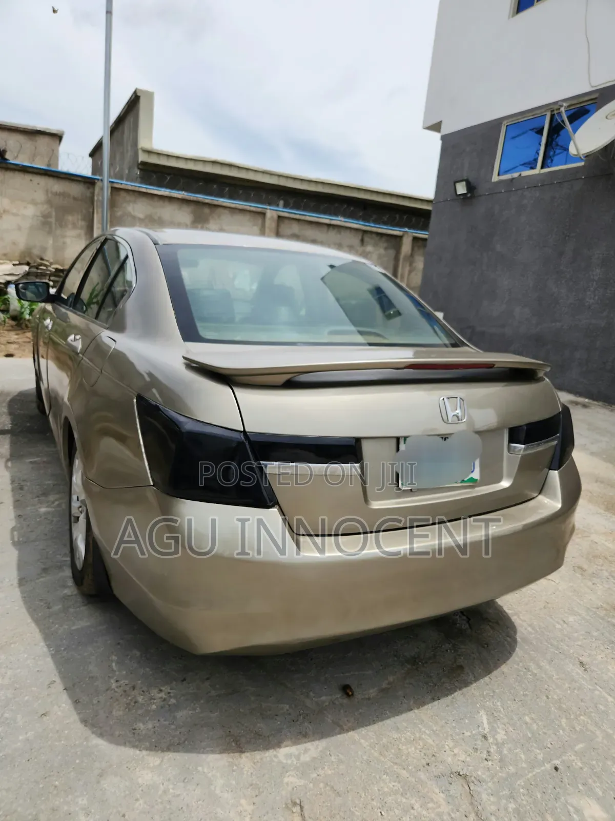 Honda Accord 2008 Gold