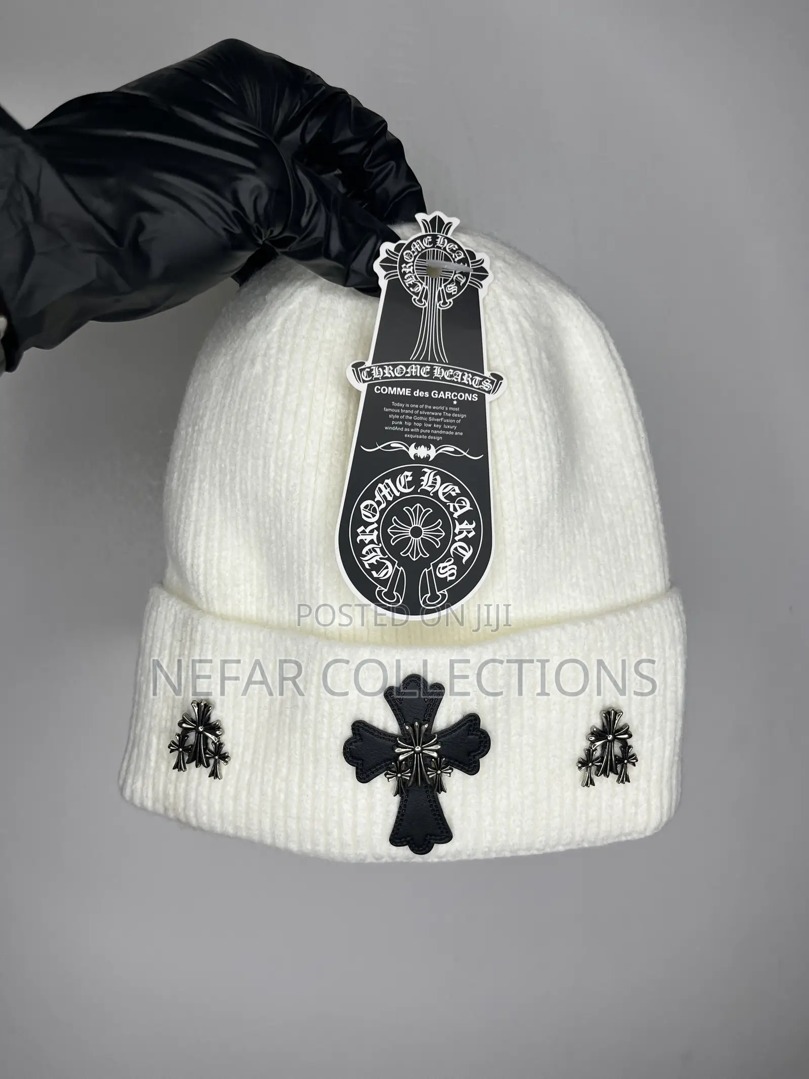 White Beanie Headwarmer