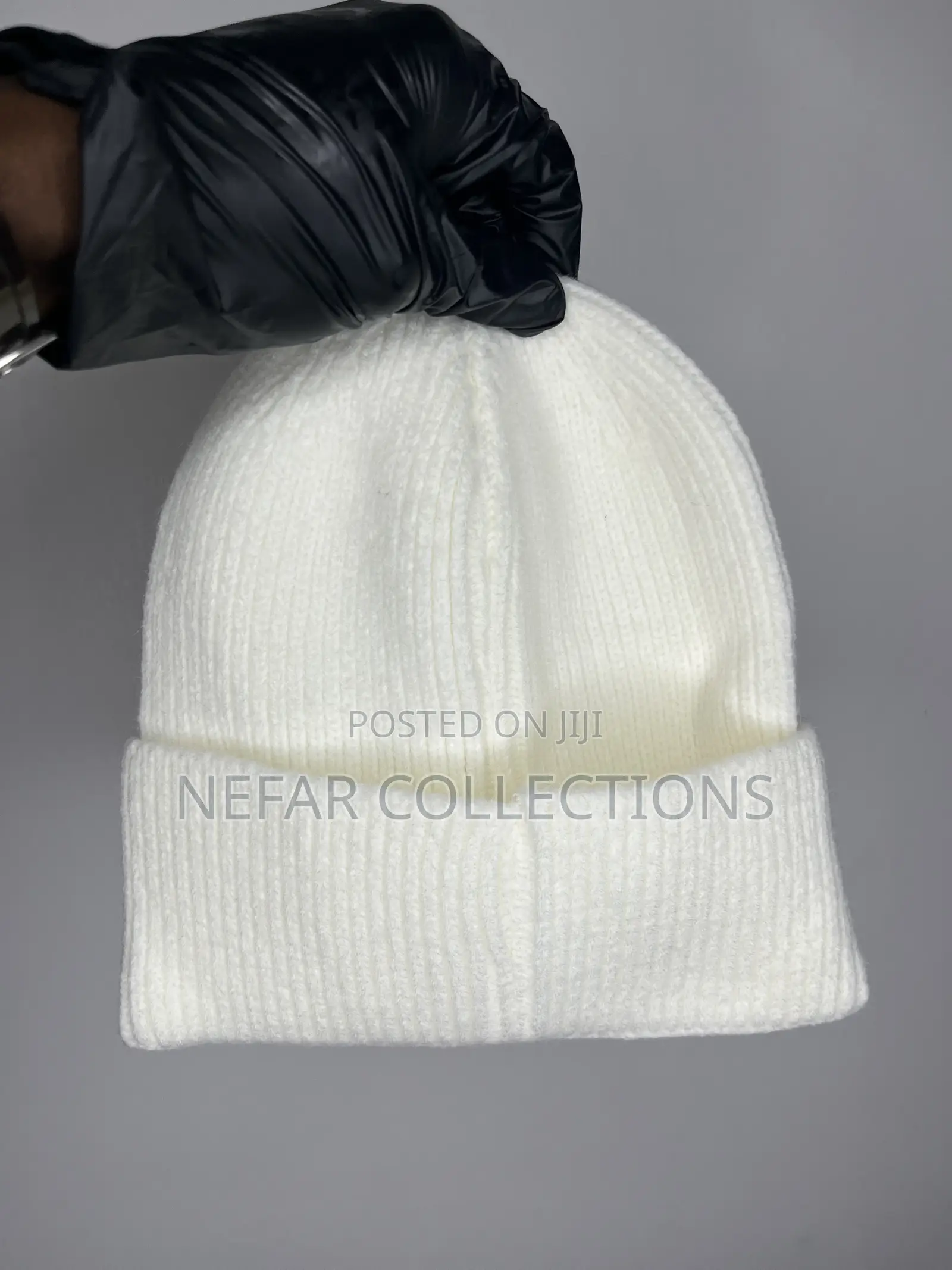 White Beanie Headwarmer