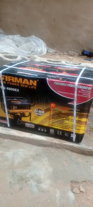 Original Firman Generator 5 kVA 100% Copper Coil SPG 5000