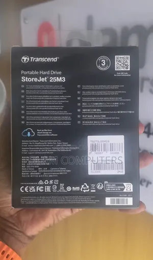 Transcend 2TB StoreJet - 25M3 Portable Hard Drive