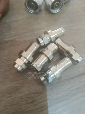 N-Type Male to F-Type Female RF Coaxial Adapter