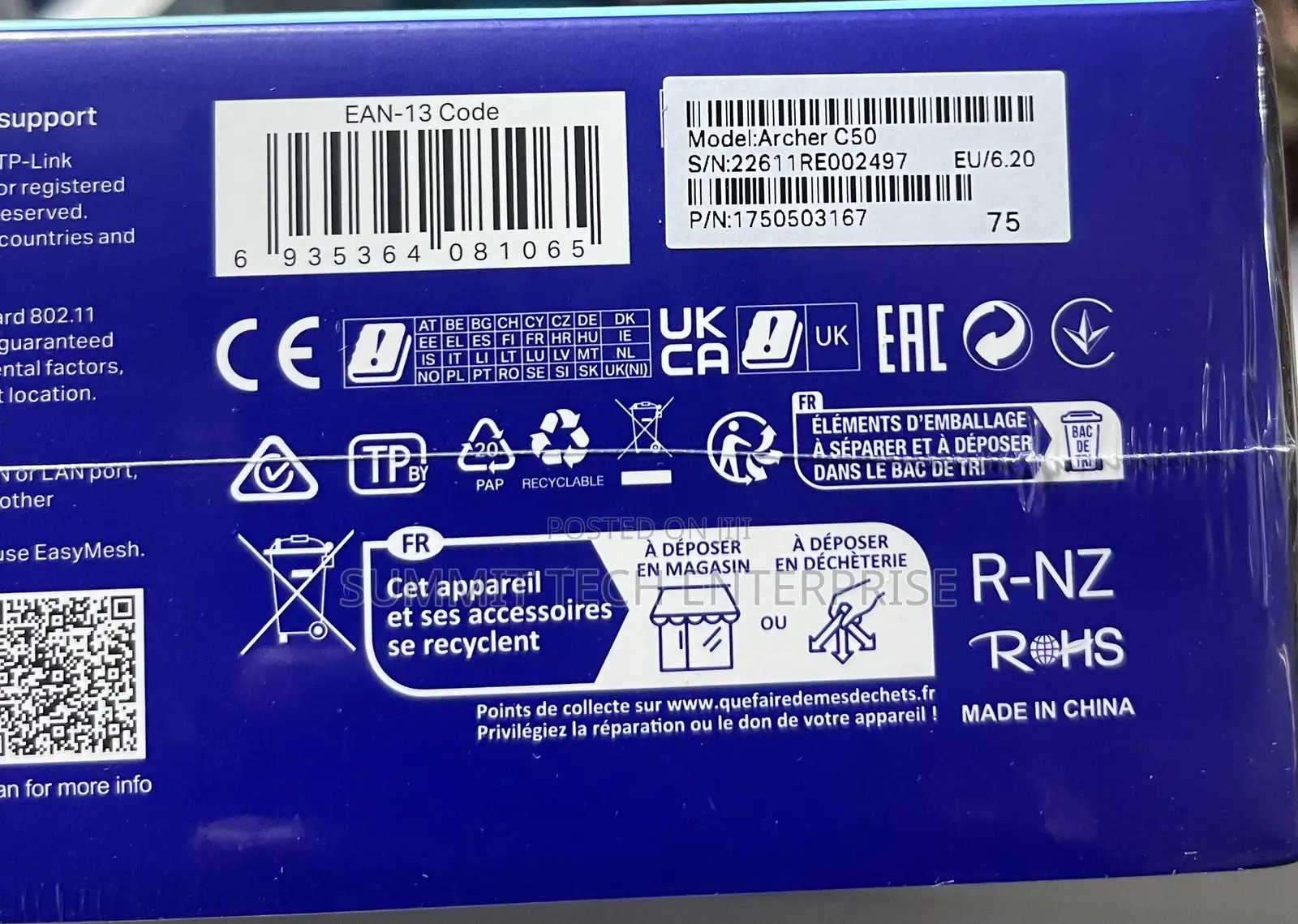Tplink Archer C50 Router