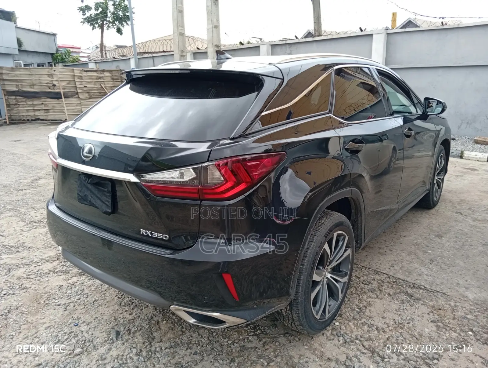 Lexus RX 2017 Black