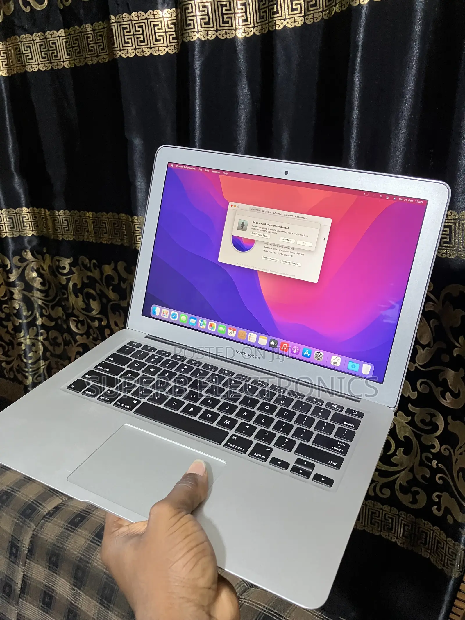 Laptop Apple MacBook Air 2017 8GB Intel Core i5 SSD 256GB