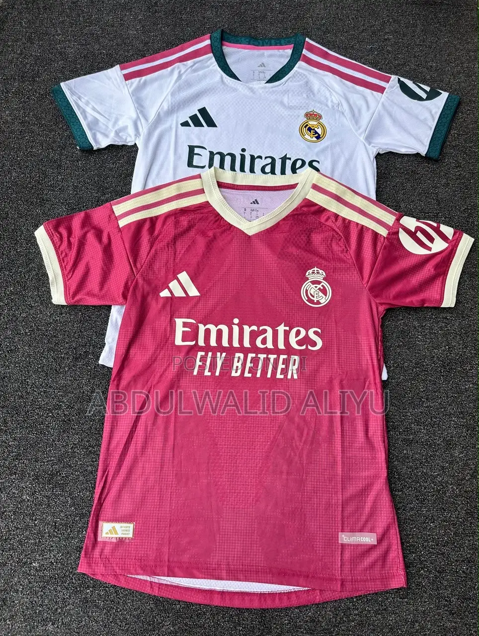 Real Madrid Latest Jersey