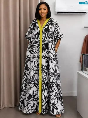 A Long Bubu Dress