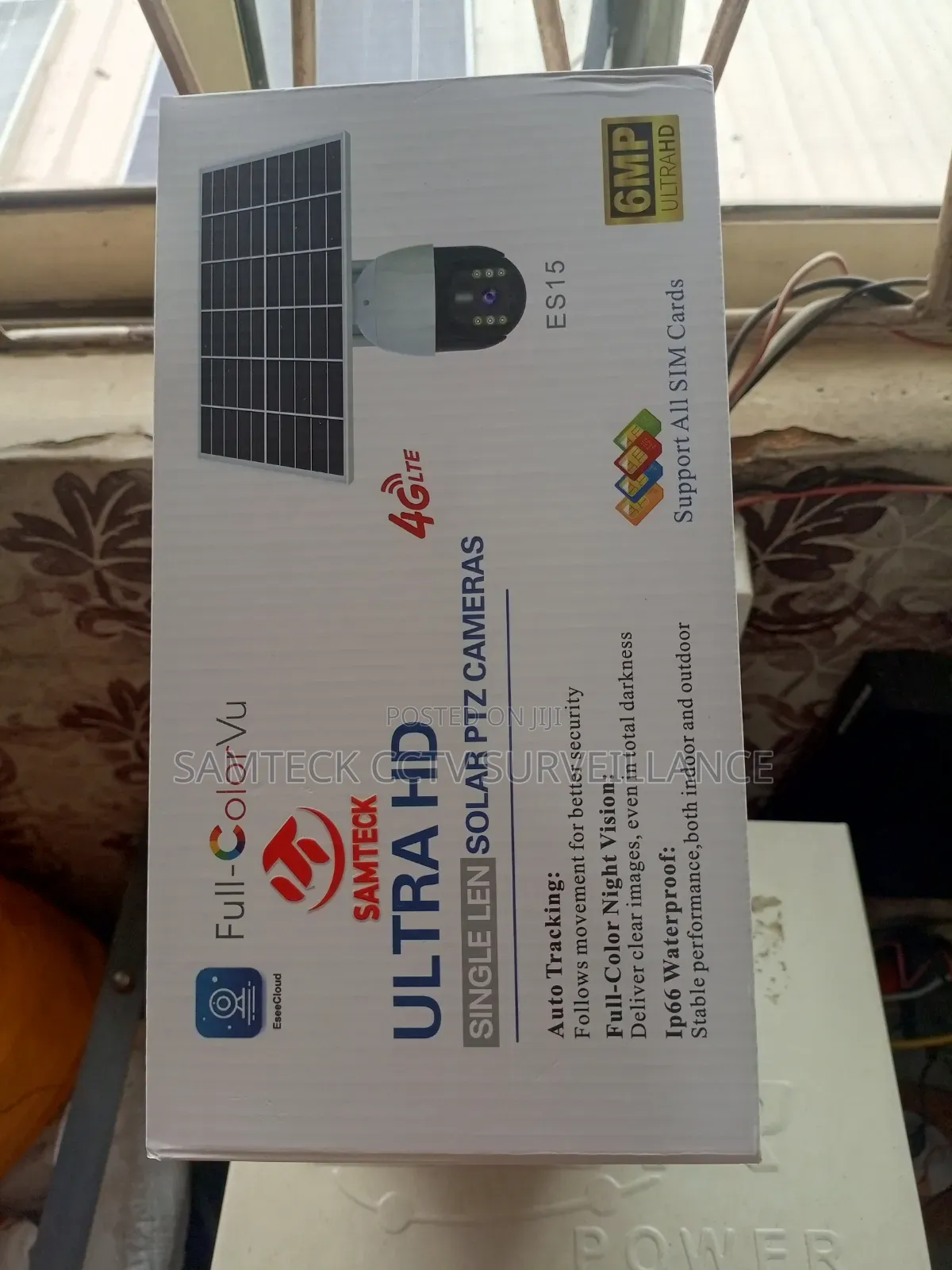 Eseecloud 4G Solar Camera 6mp