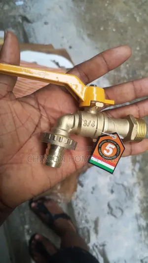 3/4" Brass Garden Tap With Lever Handle