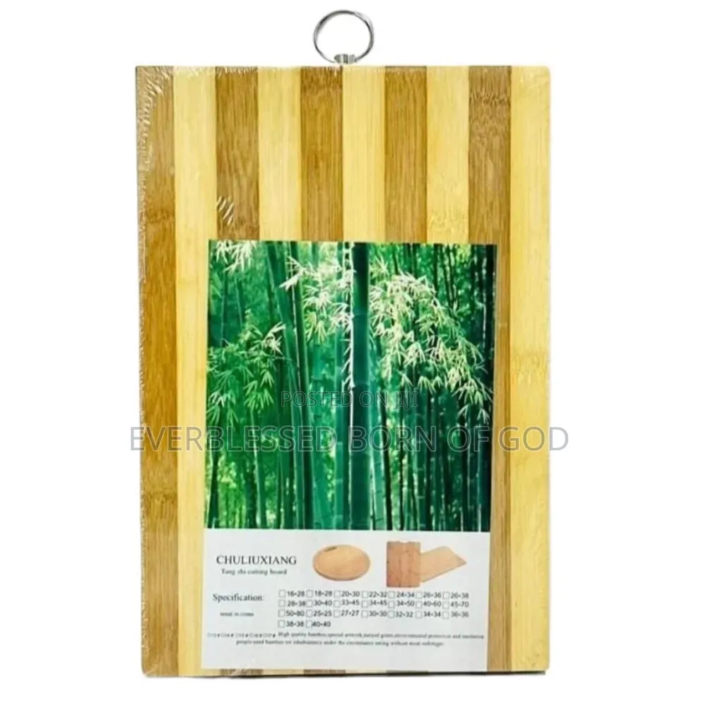 Eco- Friendly Bamboo Cutting Board- Premium Quality