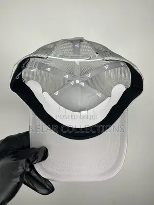 Designer Truckers Face Cap - Grey