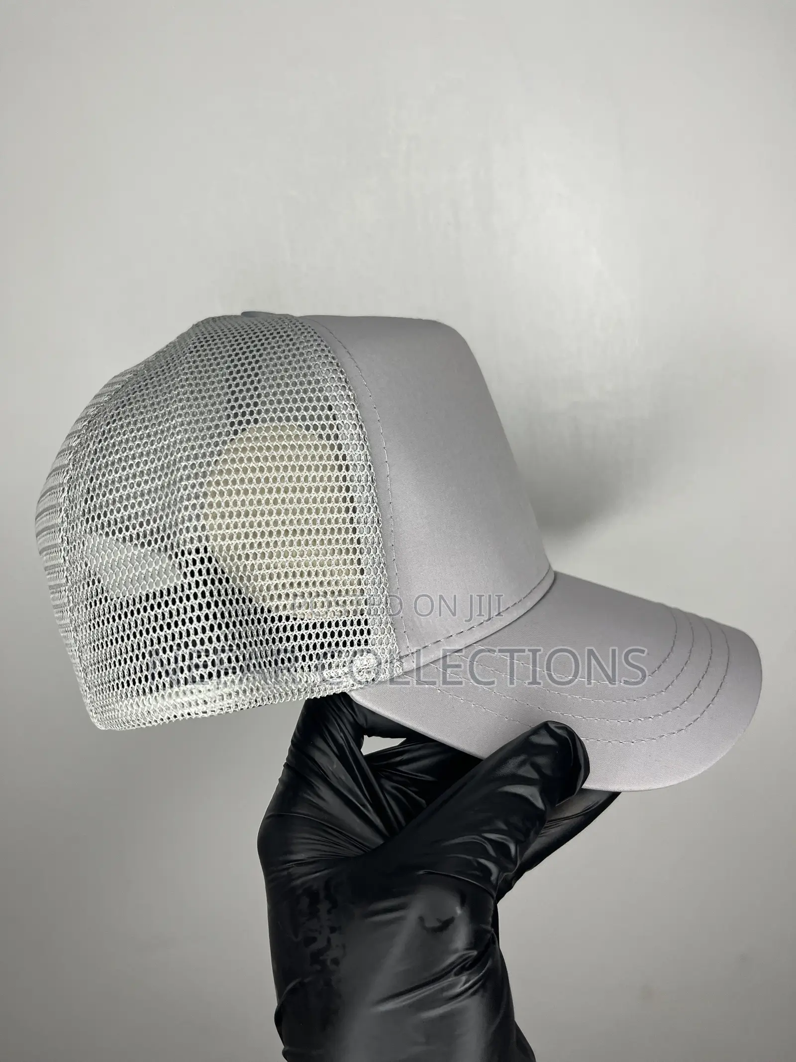 Designer Truckers Face Cap - Grey