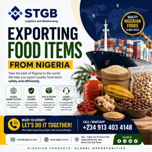 Exporting Food Items From Nigeria – Fast Reliable