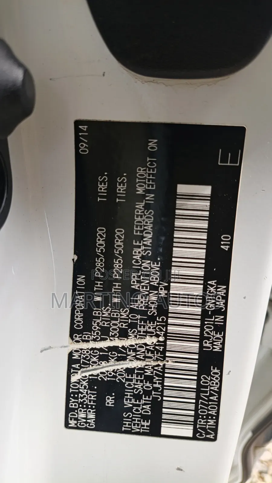 Lexus LX 2015 White