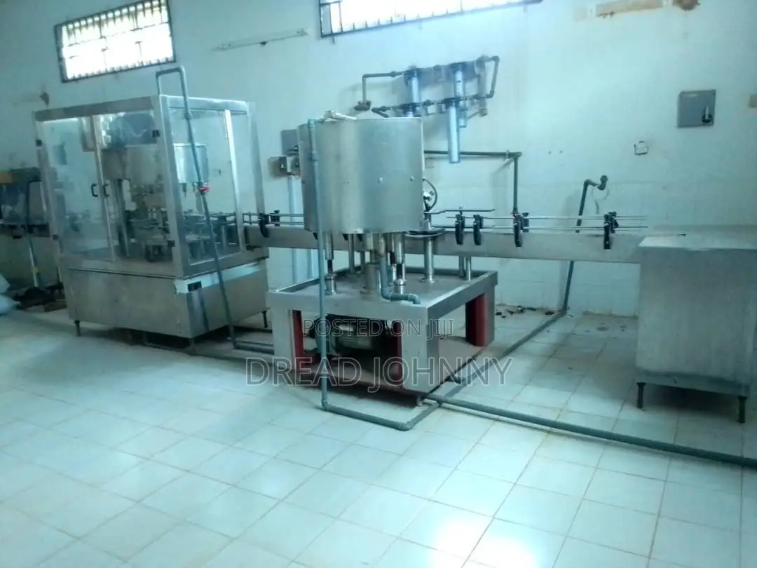 Automated Bottle Line Machine