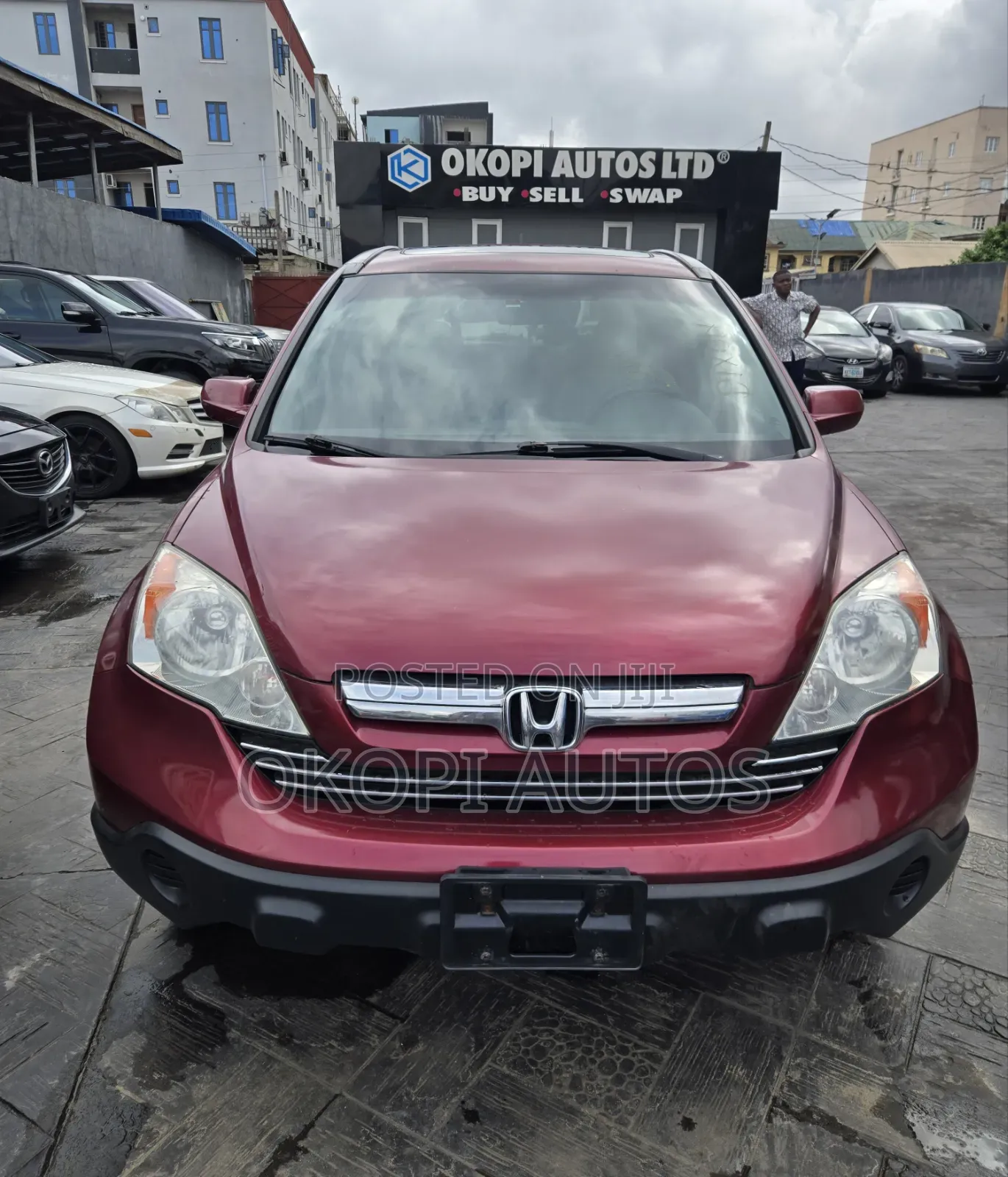Honda CR-V 2008 Red