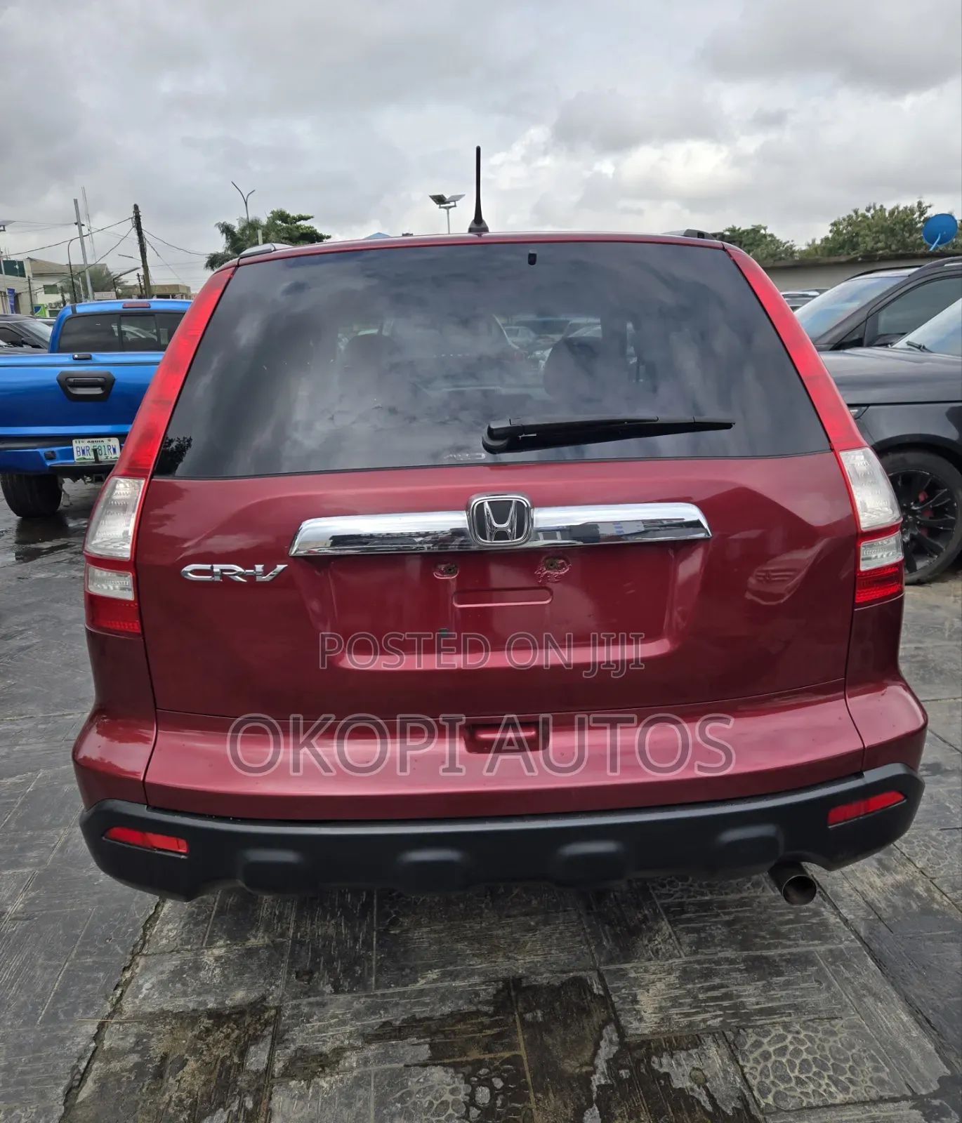 Honda CR-V 2008 Red