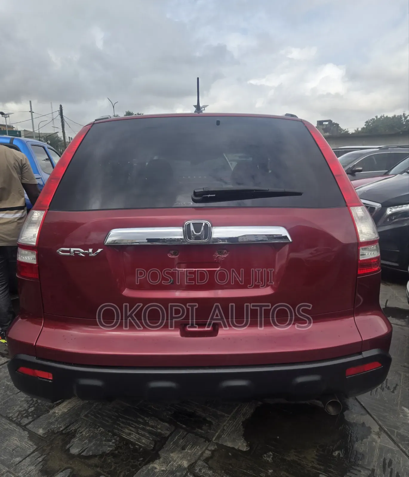 Honda CR-V 2008 Red