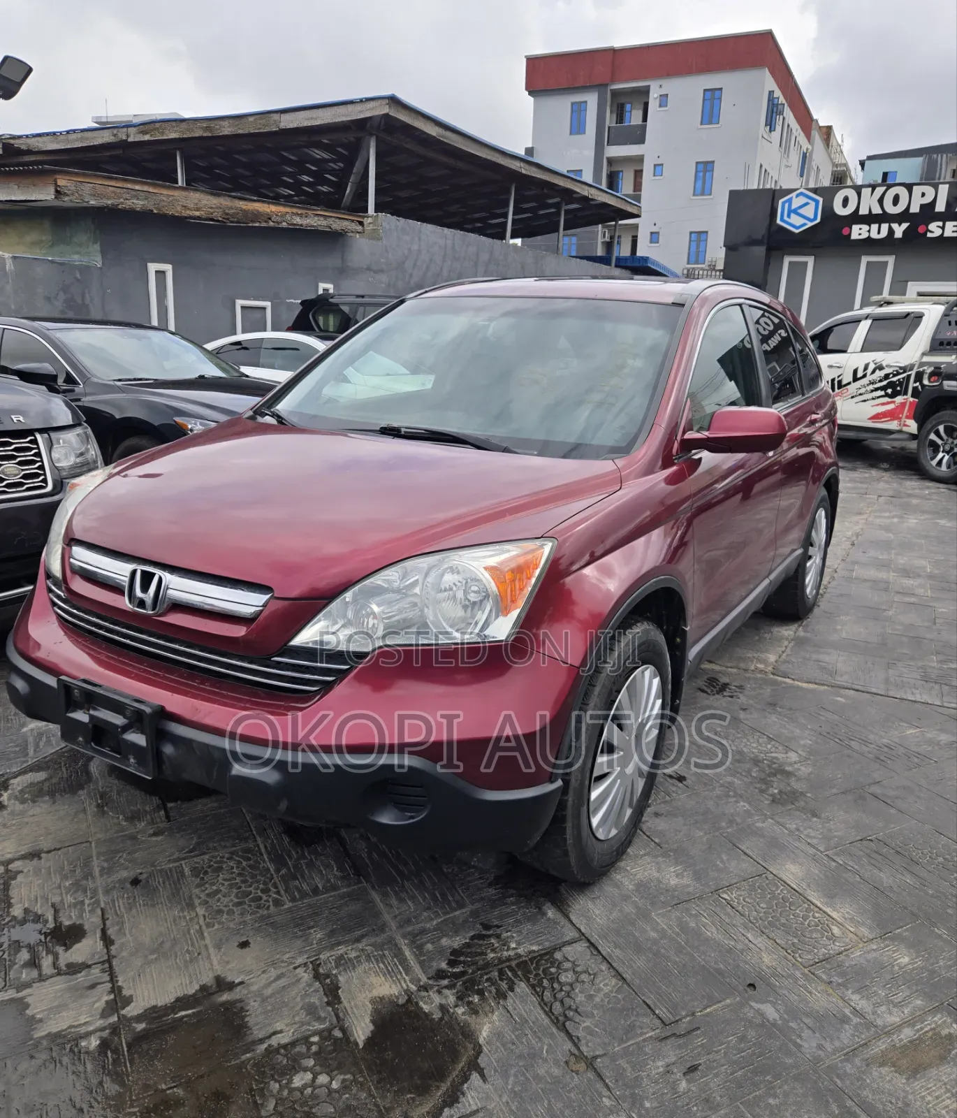 Honda CR-V 2008 Red