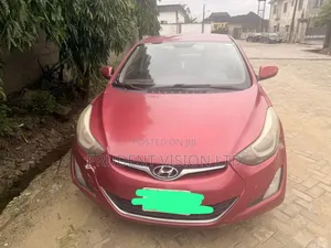 Hyundai Elantra Limited 4dr Sedan (1.8L 4cyl 6A) 2014 Red