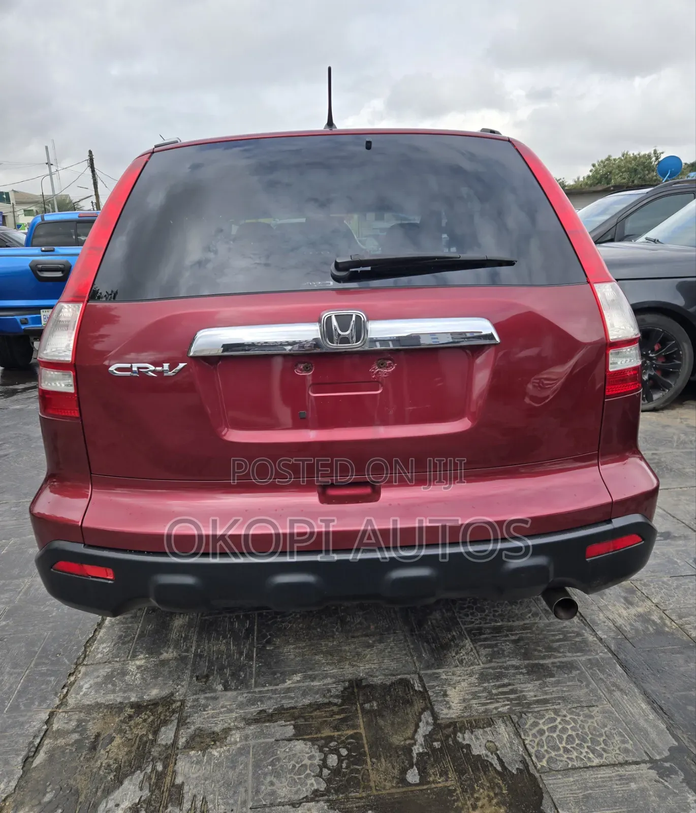 Honda CR-V 2008 Red