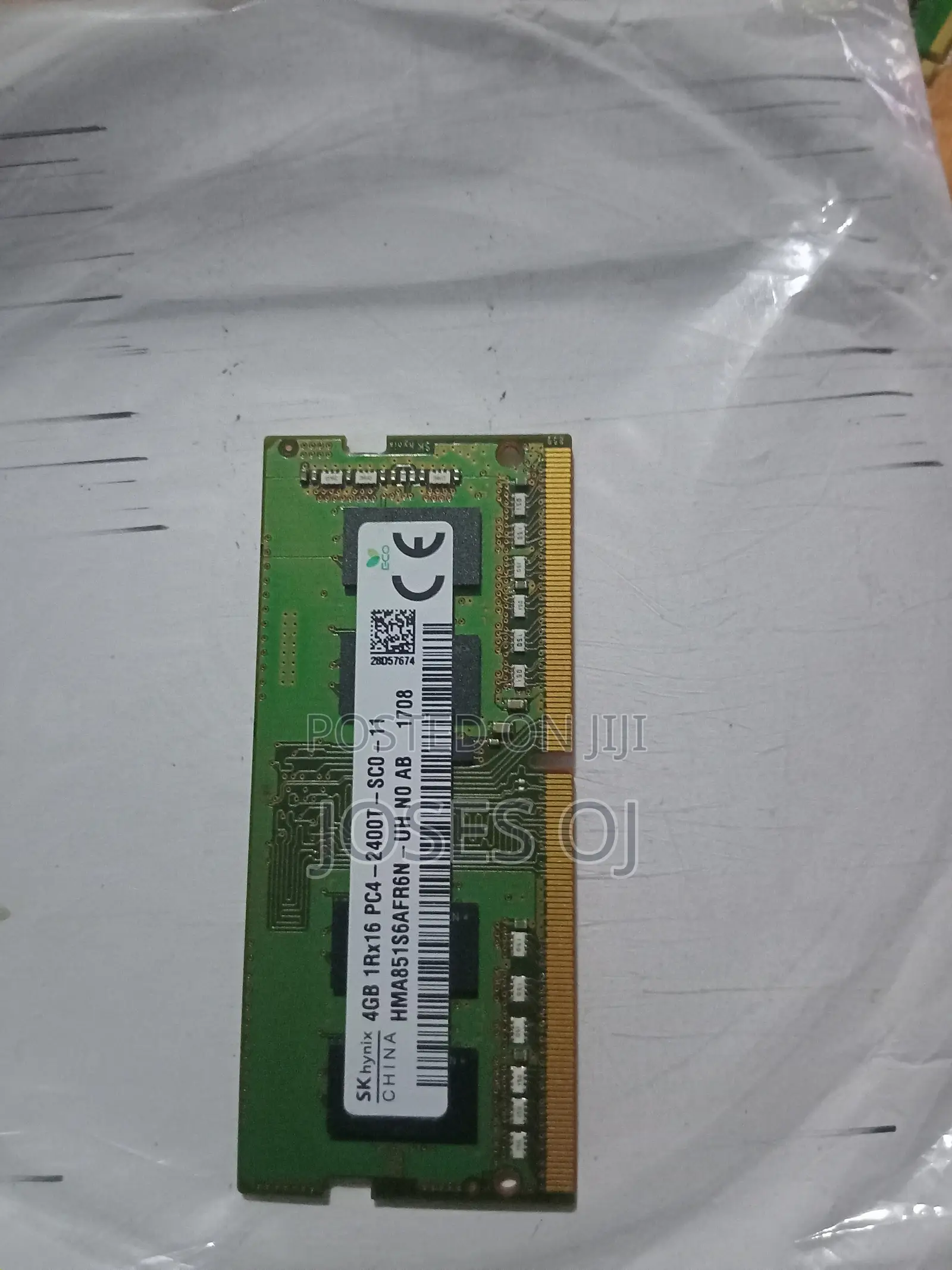 4gb Ram 1r×16 Pc4 2400t-Sc0-11