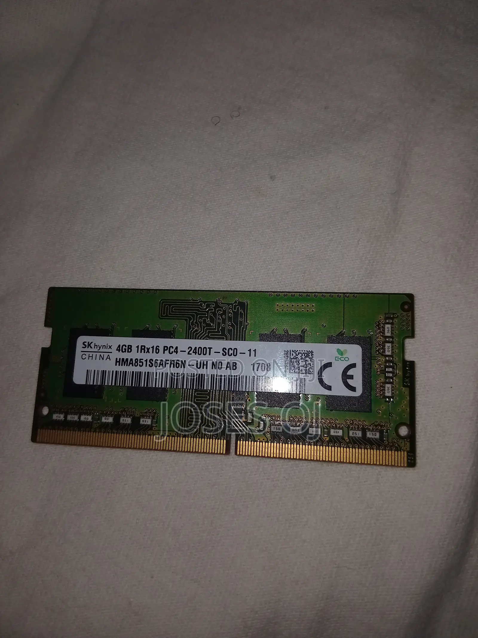 4gb Ram 1r×16 Pc4 2400t-Sc0-11