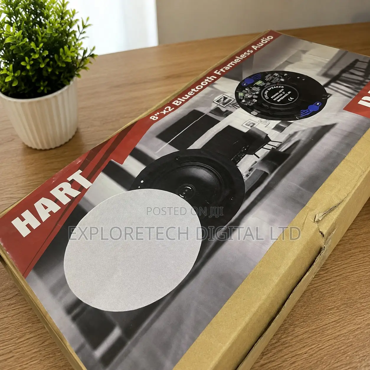 Dart Frameless 2-in-1 Bluetooth Ceiling Speaker