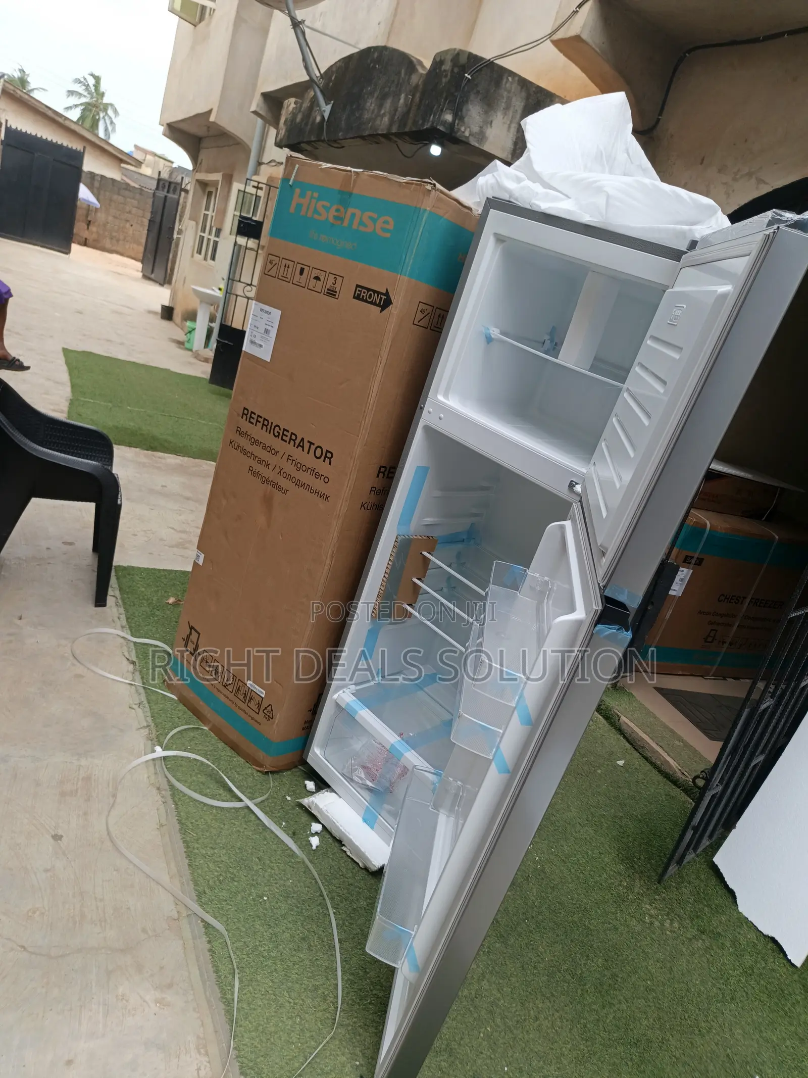 Hisense Premium Double Door Fridge