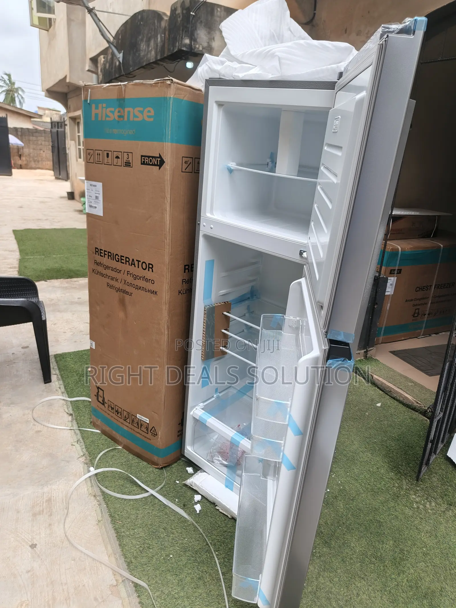 Hisense Premium Double Door Fridge
