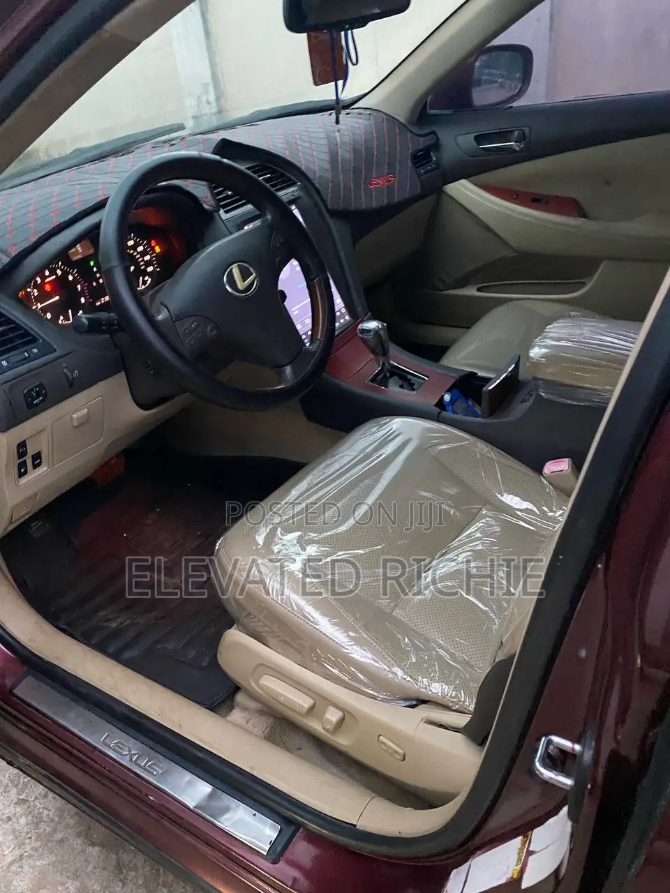 Lexus ES 350 2008 Red