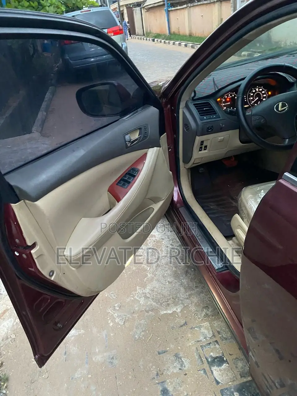 Lexus ES 350 2008 Red