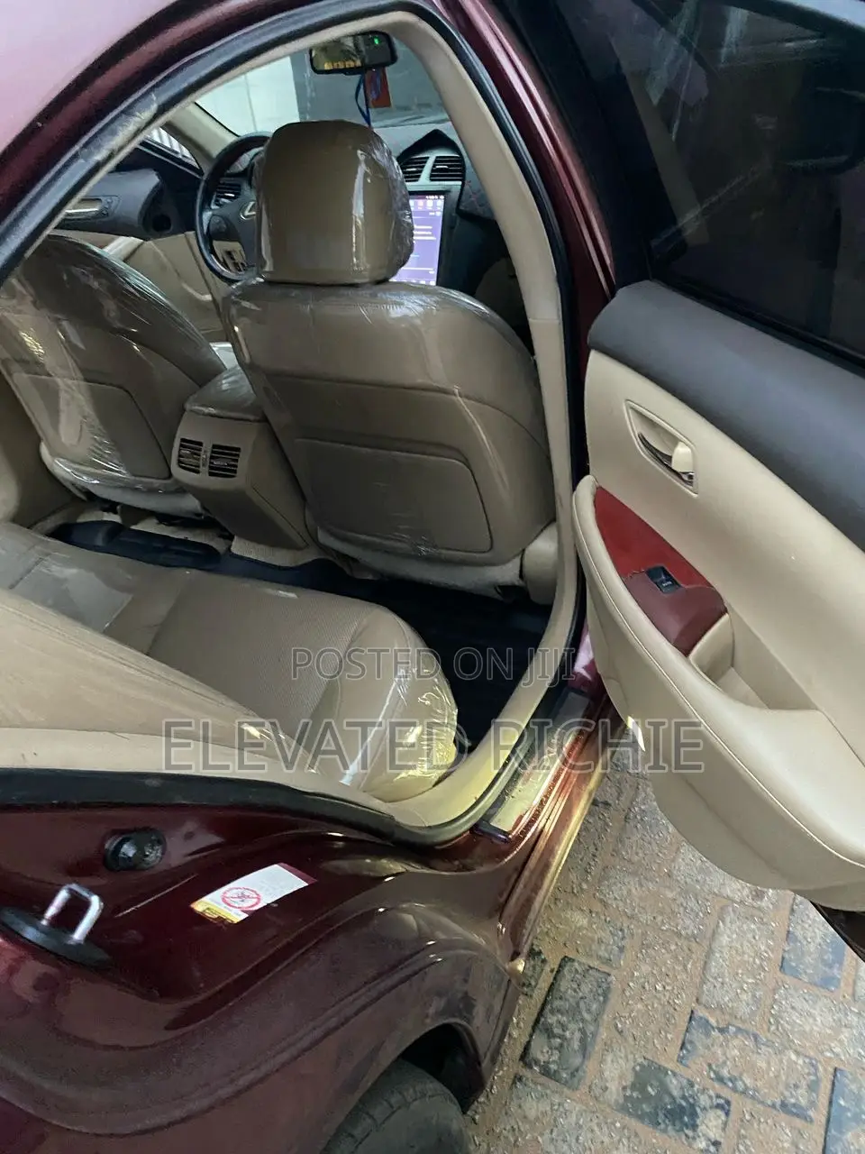 Lexus ES 350 2008 Red