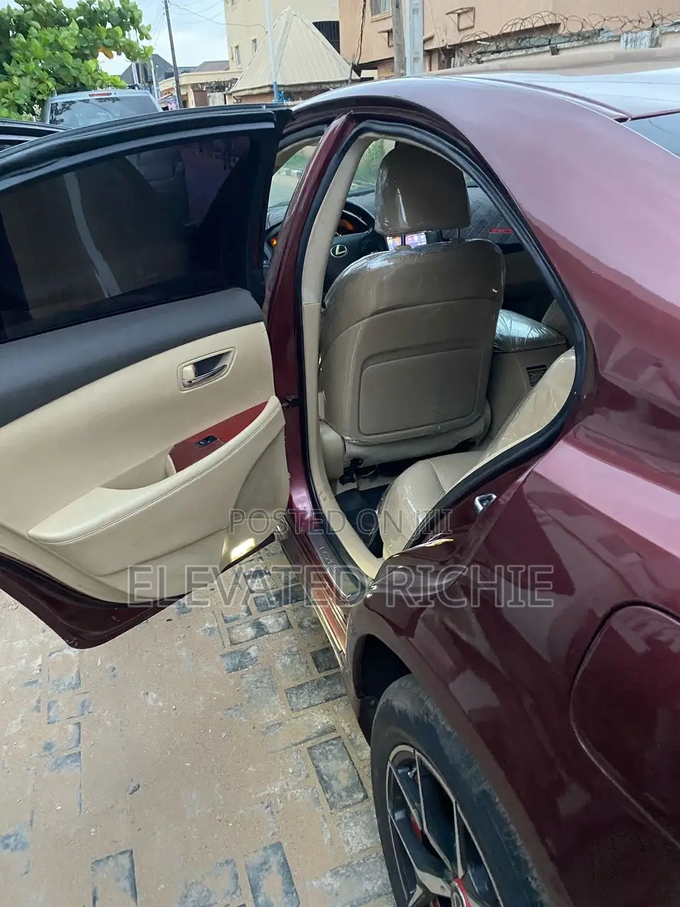 Lexus ES 350 2008 Red