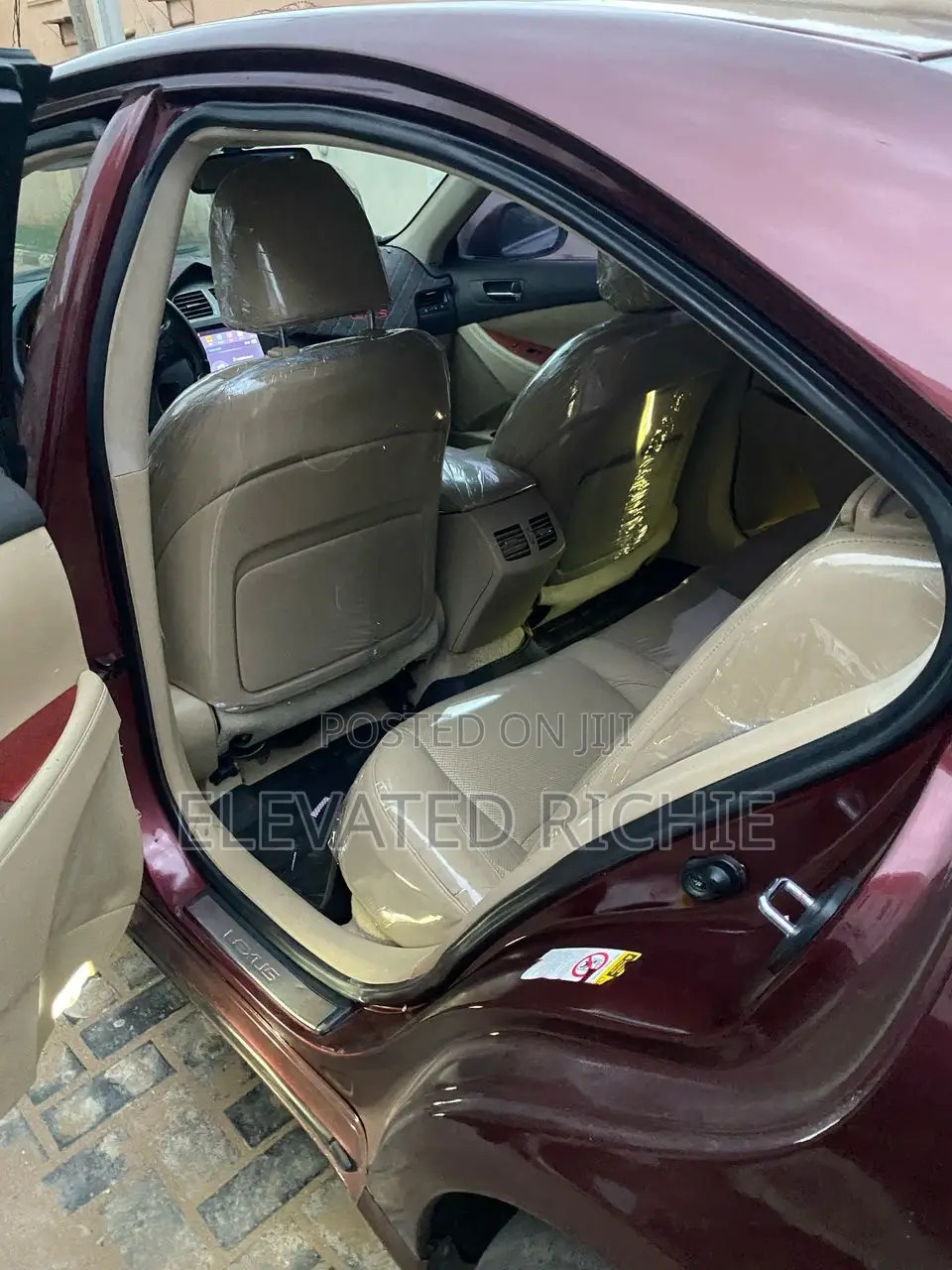 Lexus ES 350 2008 Red