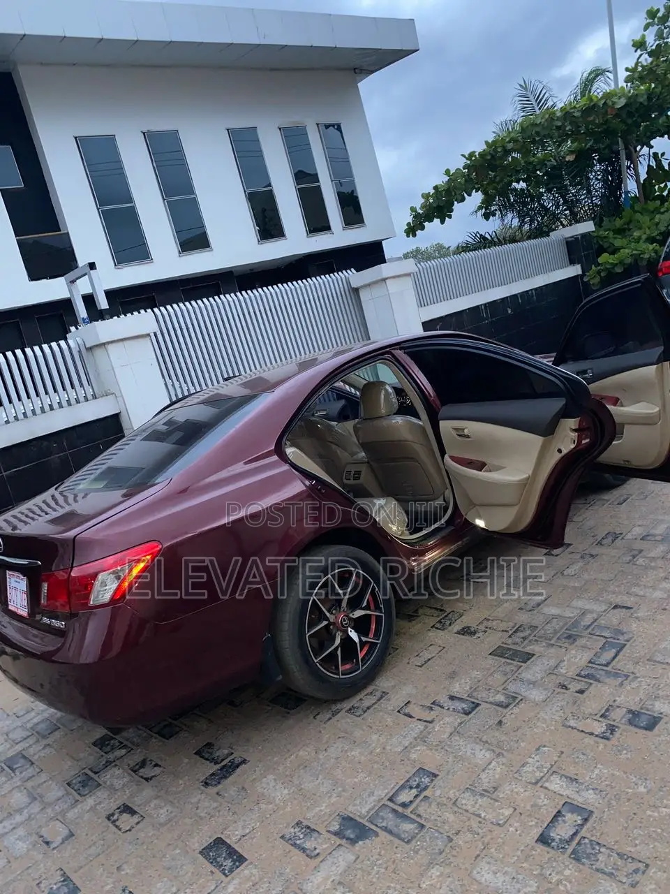 Lexus ES 350 2008 Red