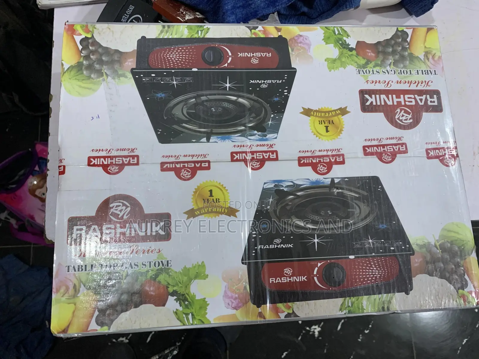 Rashnik Single Burner Gas Top