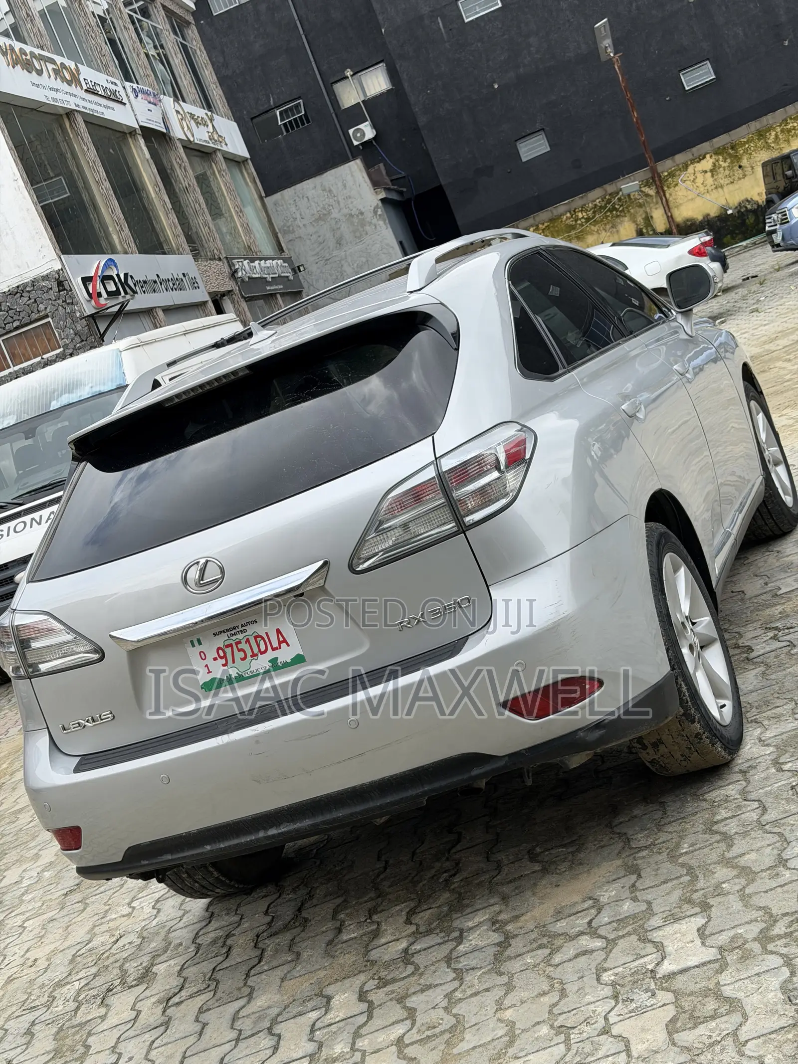 Lexus RX 2011 Silver