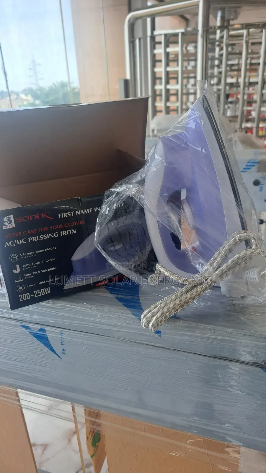 SONIK Pressing Iron -200-250w