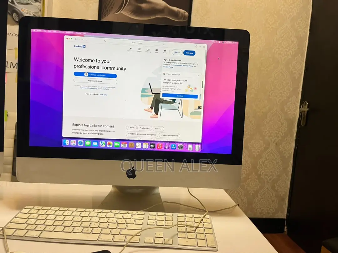 Desktop Computer Apple iMac 4GB Intel Core i5 HDD 500GB