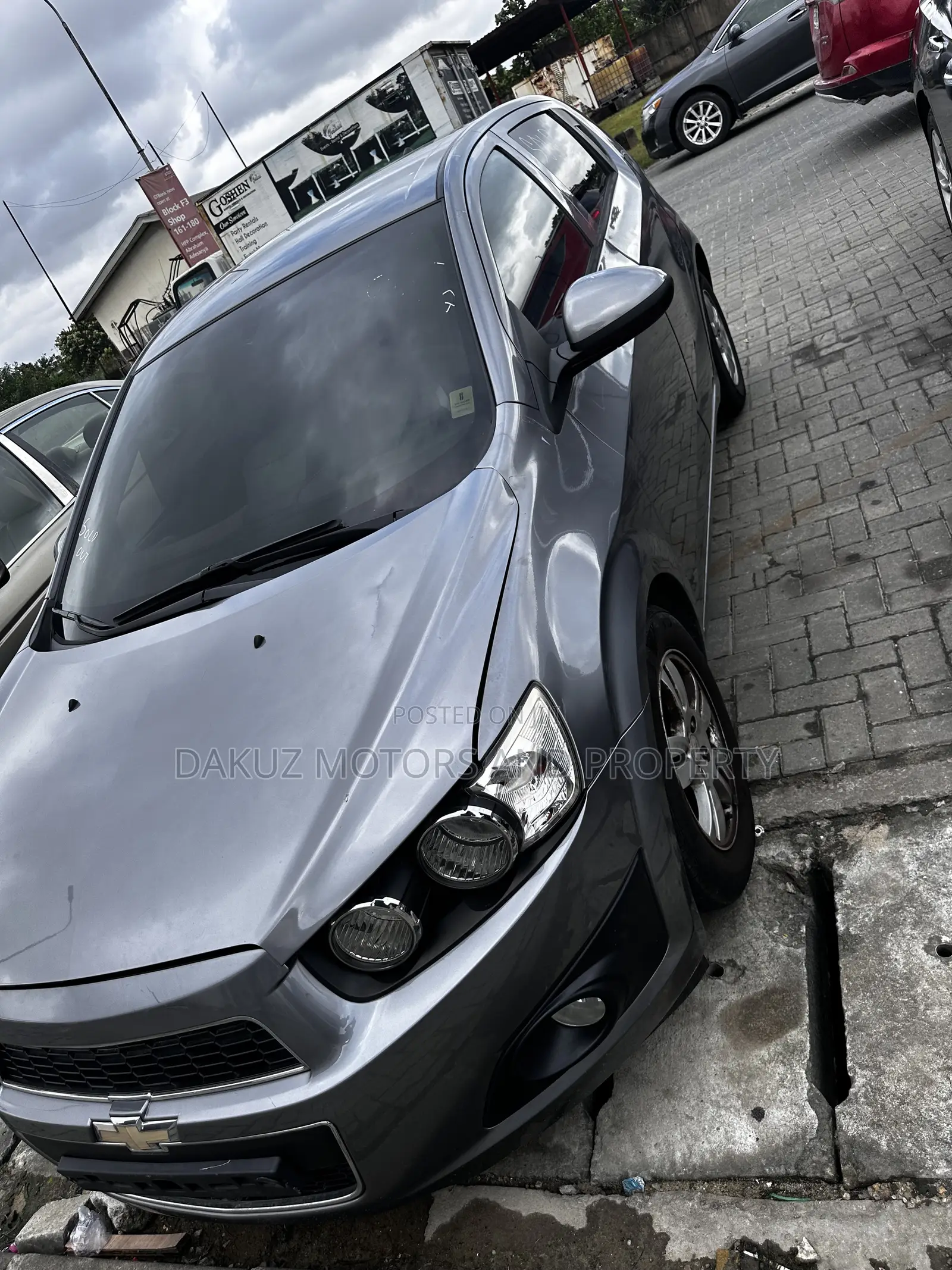Chevrolet Aveo 2012 Gray