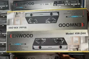 Kenwood 2-Burner Infrared Gas Cooker Heavy Duty Tabletop Stove