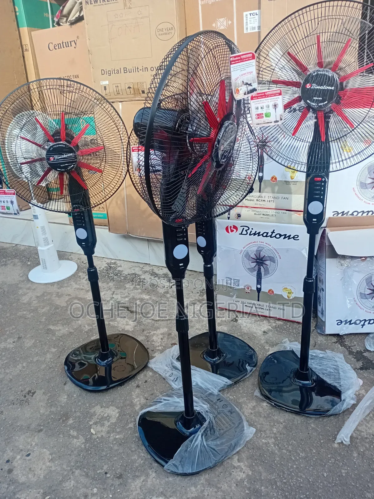Binatone Rechargeable Fan