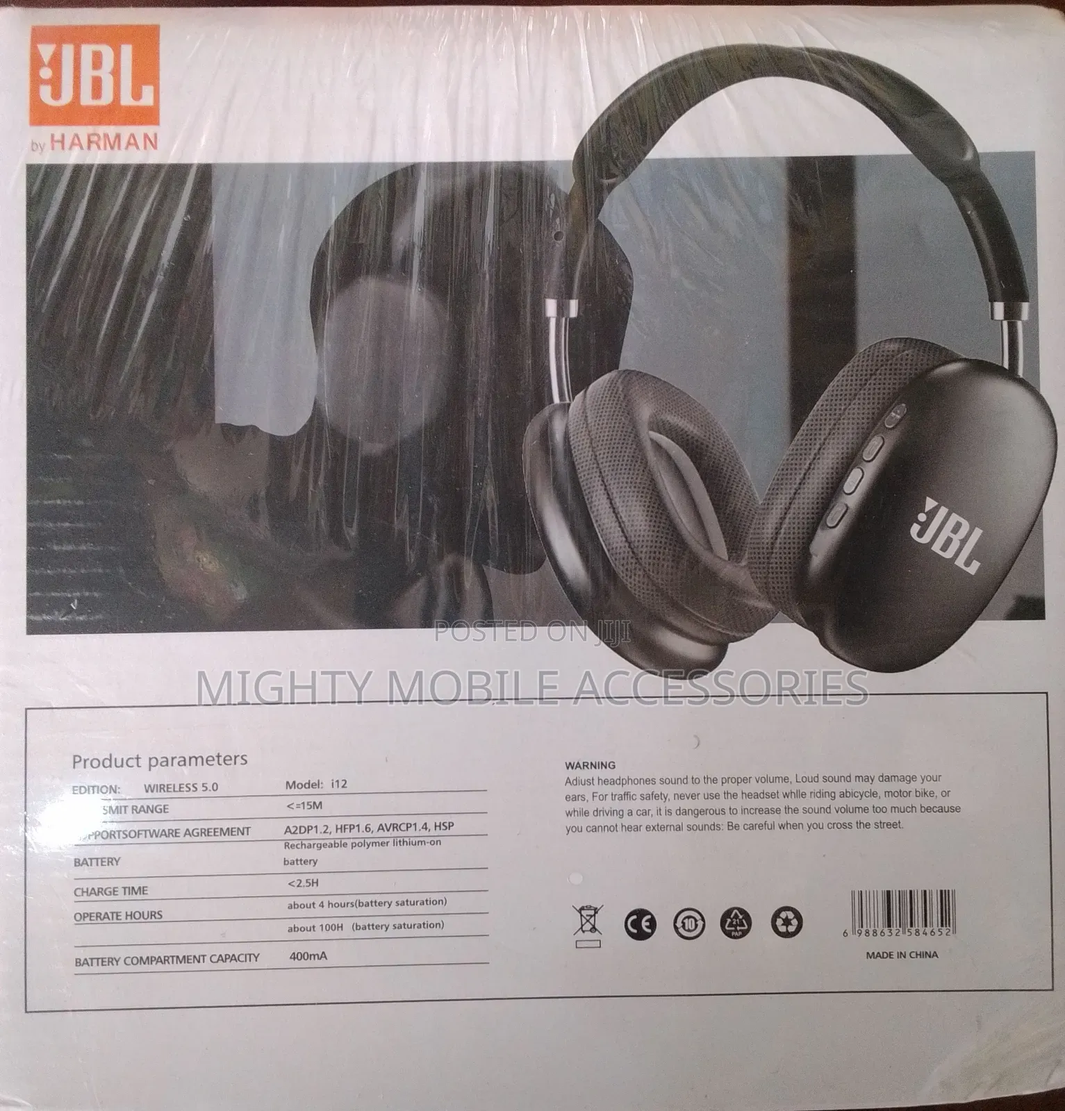 JBl Wireless Bluetooth Headset/Headphone