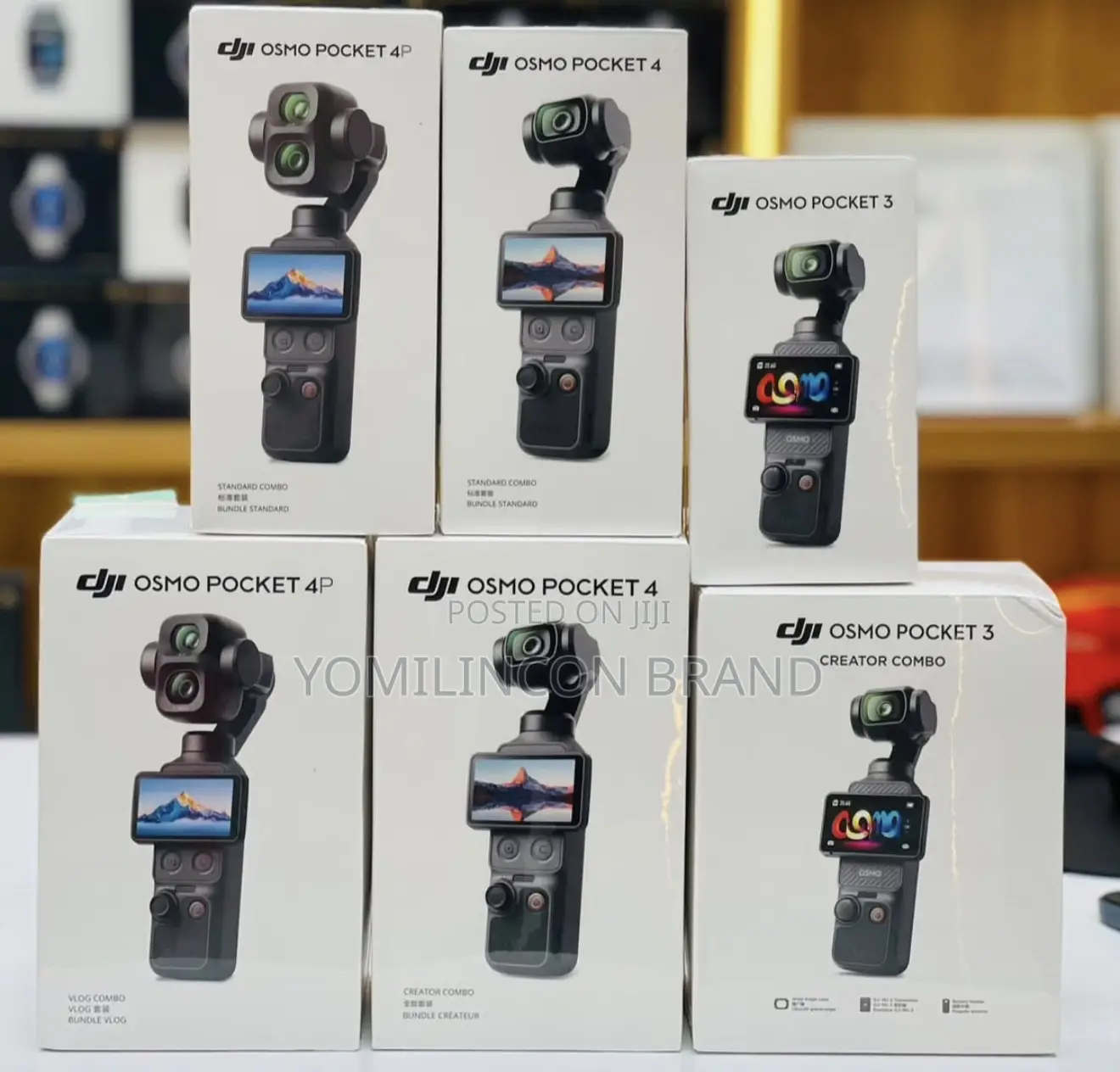 Dji Osmo Pocket 4p Vlog Combo