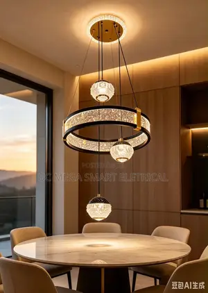 Nordic Home Decoration Crystal Chandelier Restaurant Chandelier