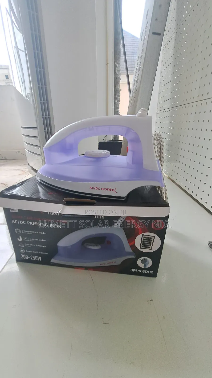 SONIK 250w AC/DC Pressing Iron