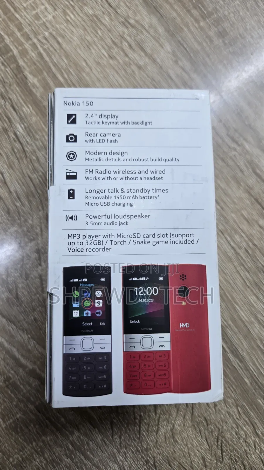 New Nokia 150 Black